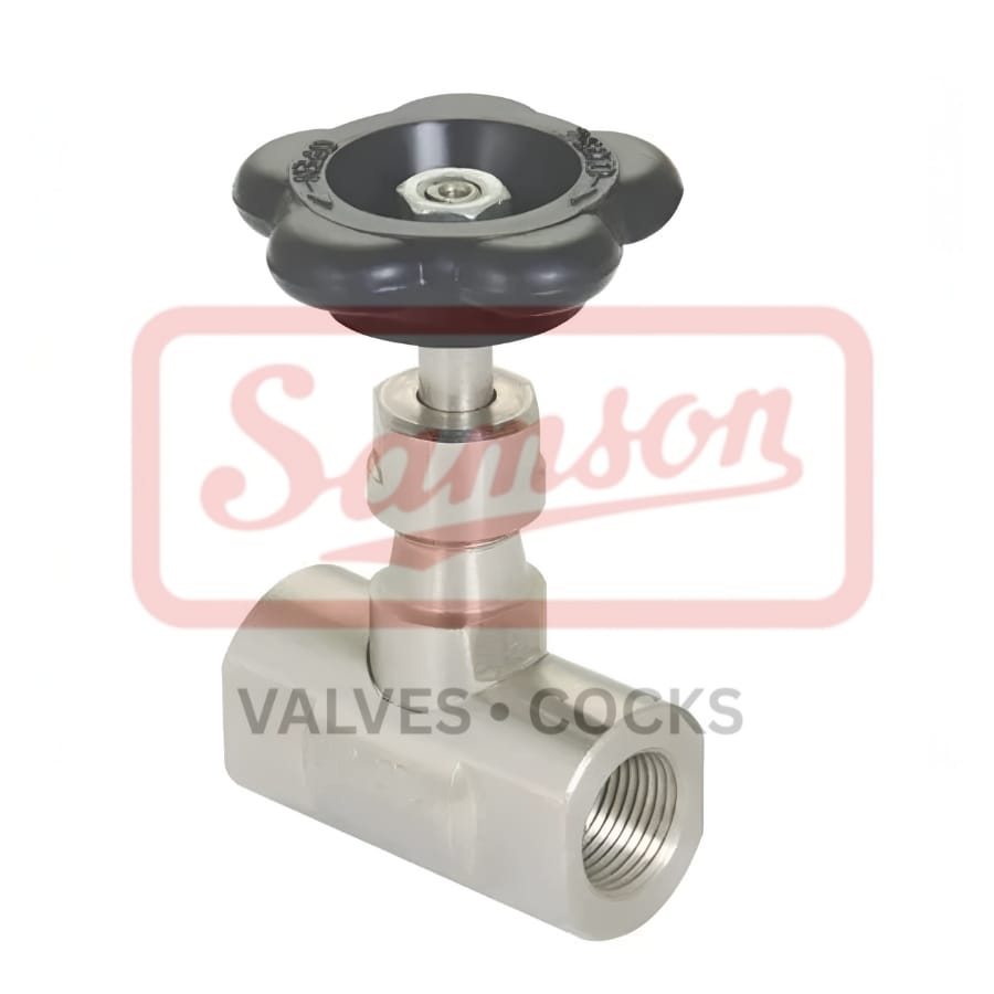 round handle industrial needle valve stainless steel